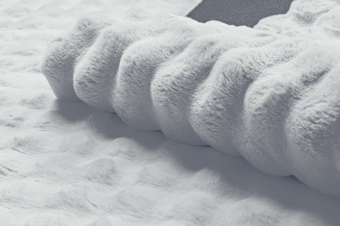 SUPER FLUFFY BUBBLE LIGHT GREY
